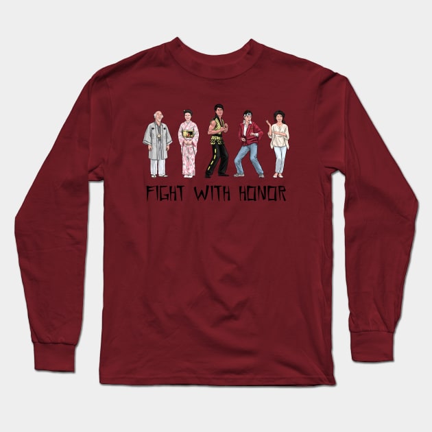 Fight with Honor Long Sleeve T-Shirt by PreservedDragons